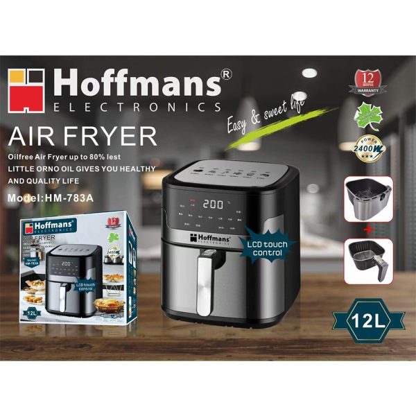 Hoffmans Digital Air Fryer 12L 2400W